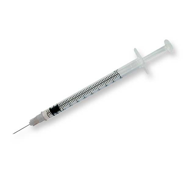 1ml Syringe with detachable needle