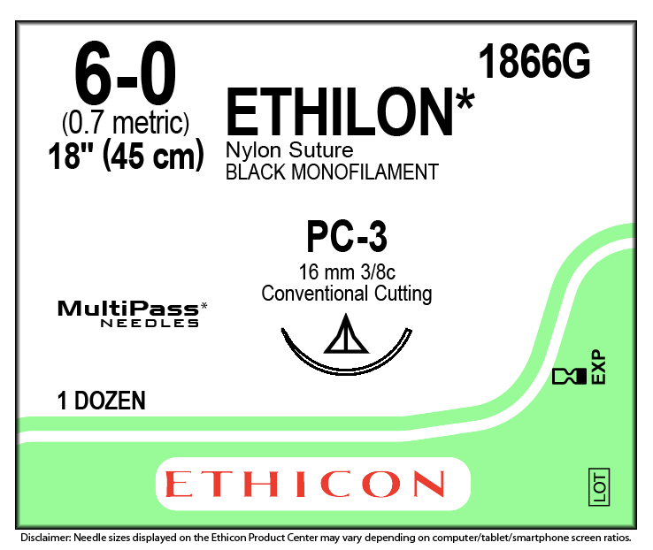 Ethilon 6.0 Suture