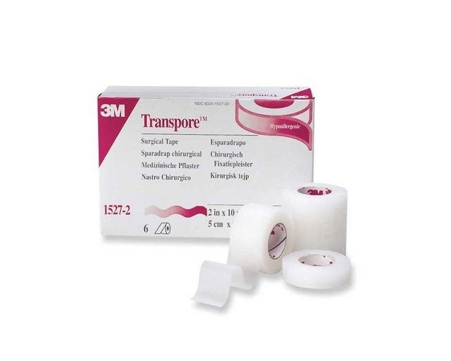 Transpore Hypoallergenic Transparent Surgical Tape