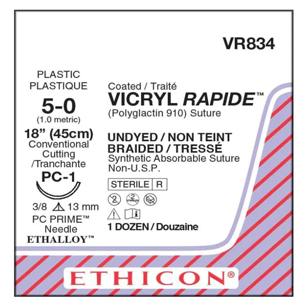 Vicryl Rapide 5.0 Suture
