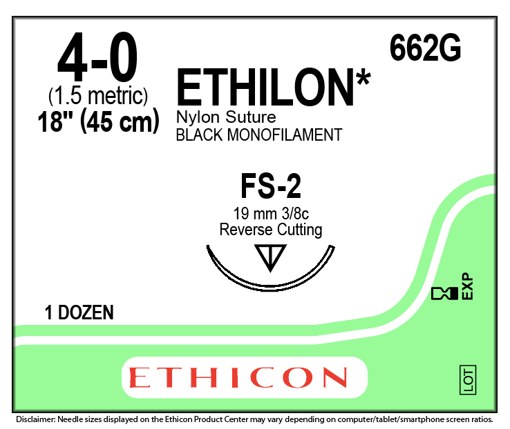 Ethilon 4.0 Suture