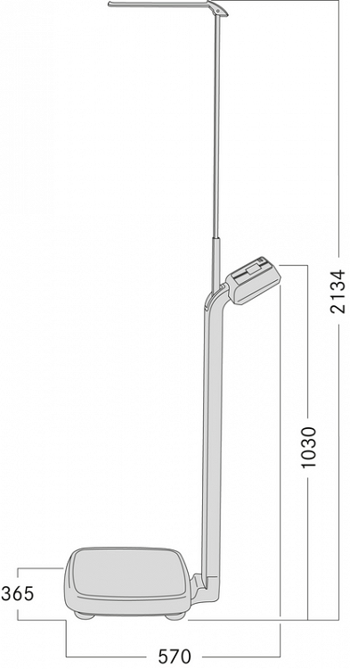 Floor Scale With Bmi Function Class Iii Kern