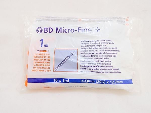 BD Micro - Fine Σύριγγες Ινσουλίνης 0,3ml 29G (10 τμχ)