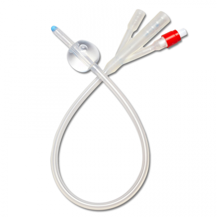 3-way Foley Silicone Catheter
