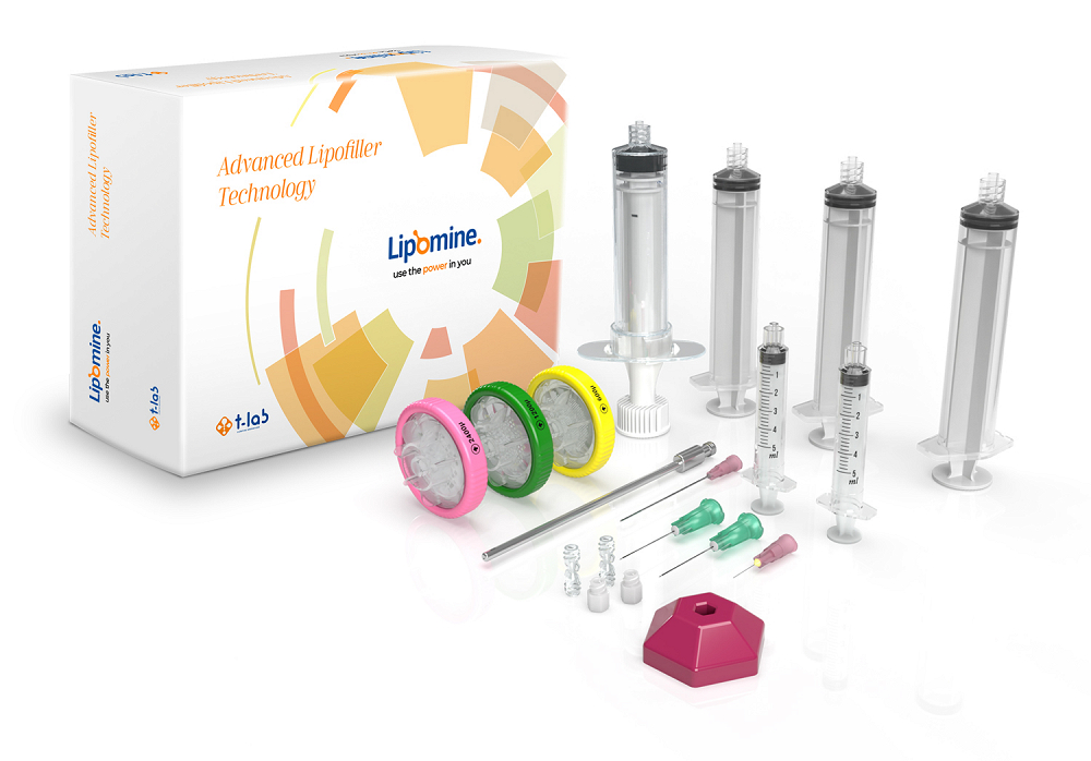 Σετ λιπομεταφοράς Lipomine T-Lab