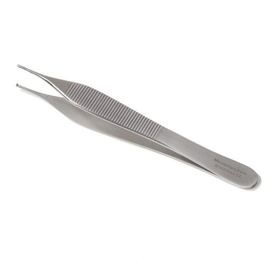 Micro Adson surgical forceps 12cm