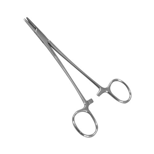 Needle holder with thin tips