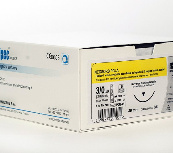 Neosorb PGLA 3.0 Absorbable Suture