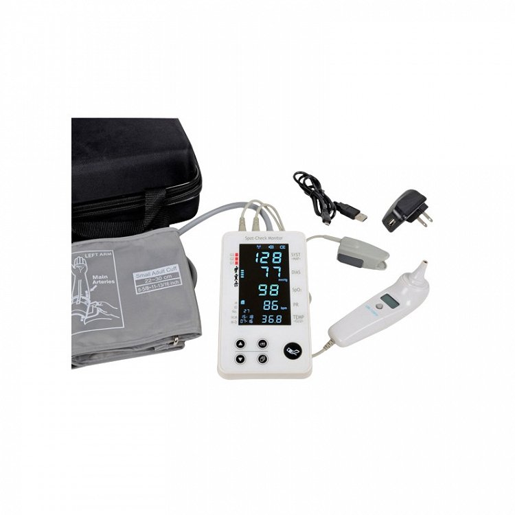 Μonitor Ζωτικών Ενδείξεων SpO2, Pulse Rate, NIBP και θερμοκρασία