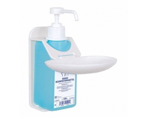BODE 500ml disinfectant wall mount with tray