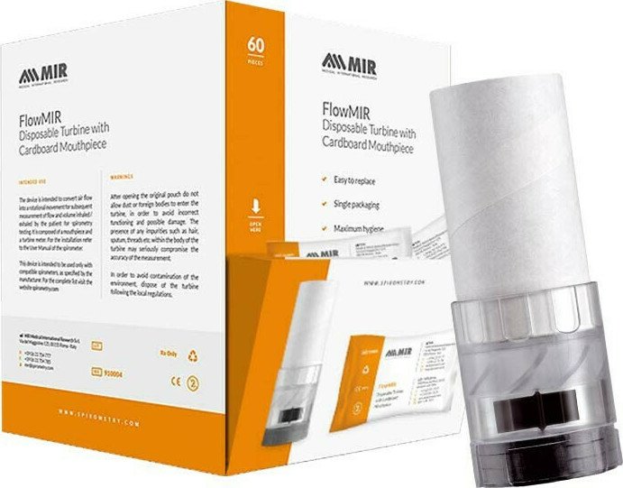 FlowMir spirometer turbines disposable (60 pcs)
