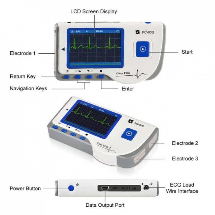 Easy Ecg Lepu Creative Medical Pc-80B