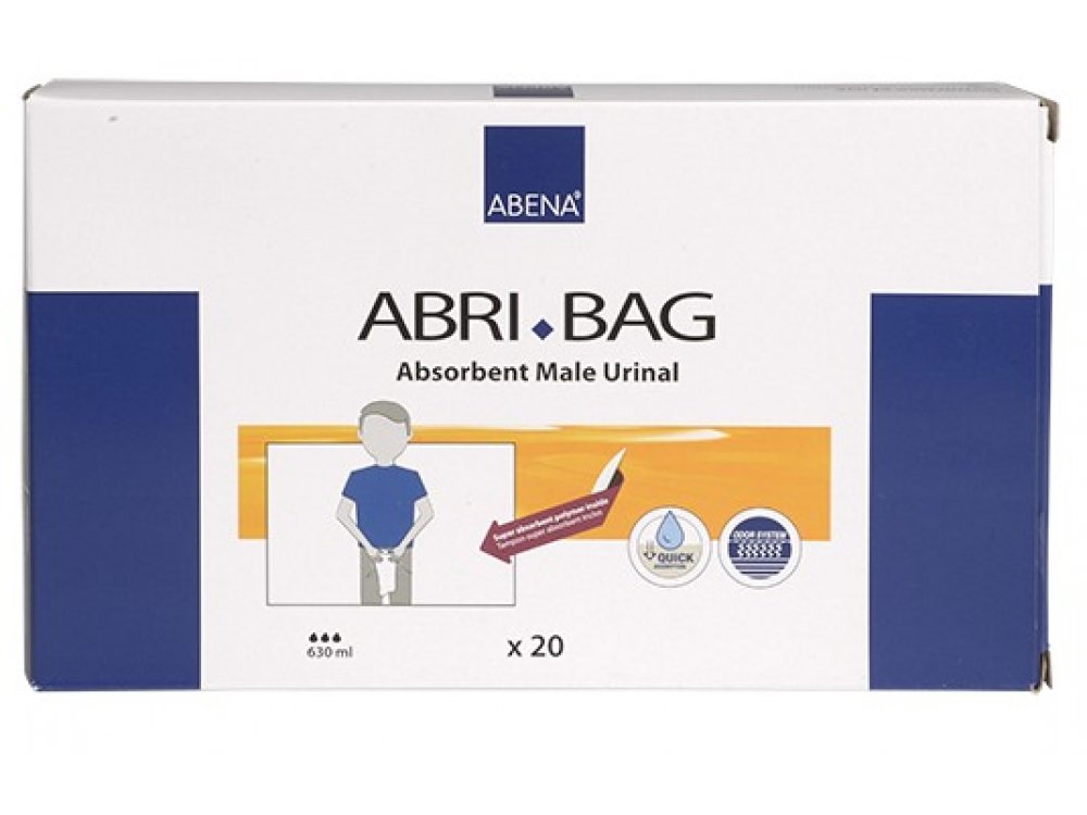 Σακούλες ανδρικές ούρησης ABRI-BAG (20 τμχ)