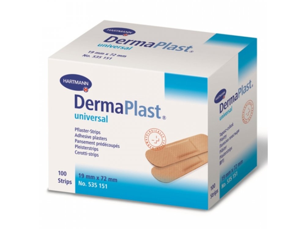 Dermaplast Adhesive Plasters (100 pcs)