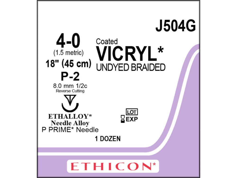 Vicryl 4.0 Suture