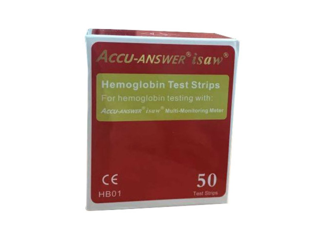 Hemoglobin test strips (50 pieces)