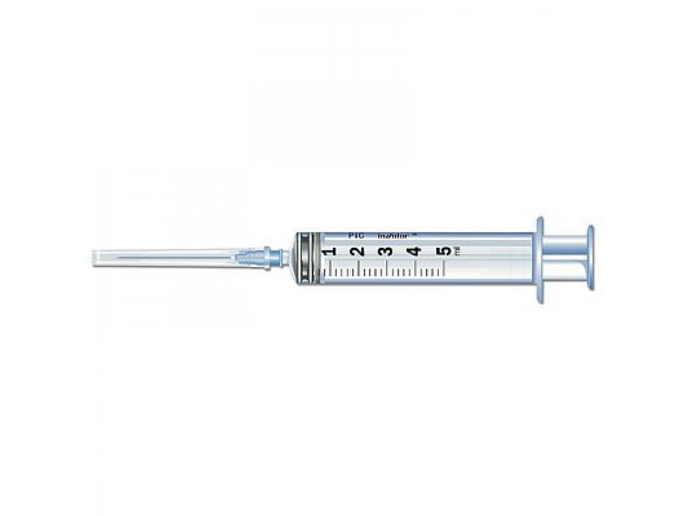 PIC Syringe With Disposable Needle