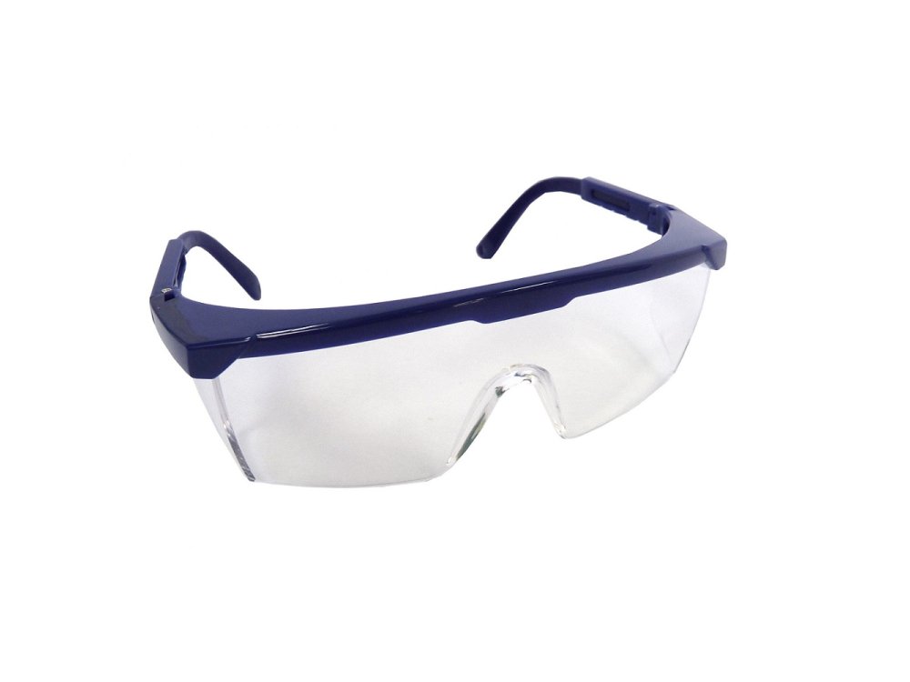 Γυαλιά προστασίας με μπλε σκελετό