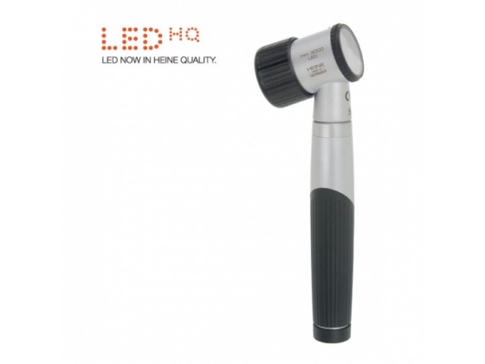 Heine Mini 3000 LED Dermatoscope with Scaled Contact Plate