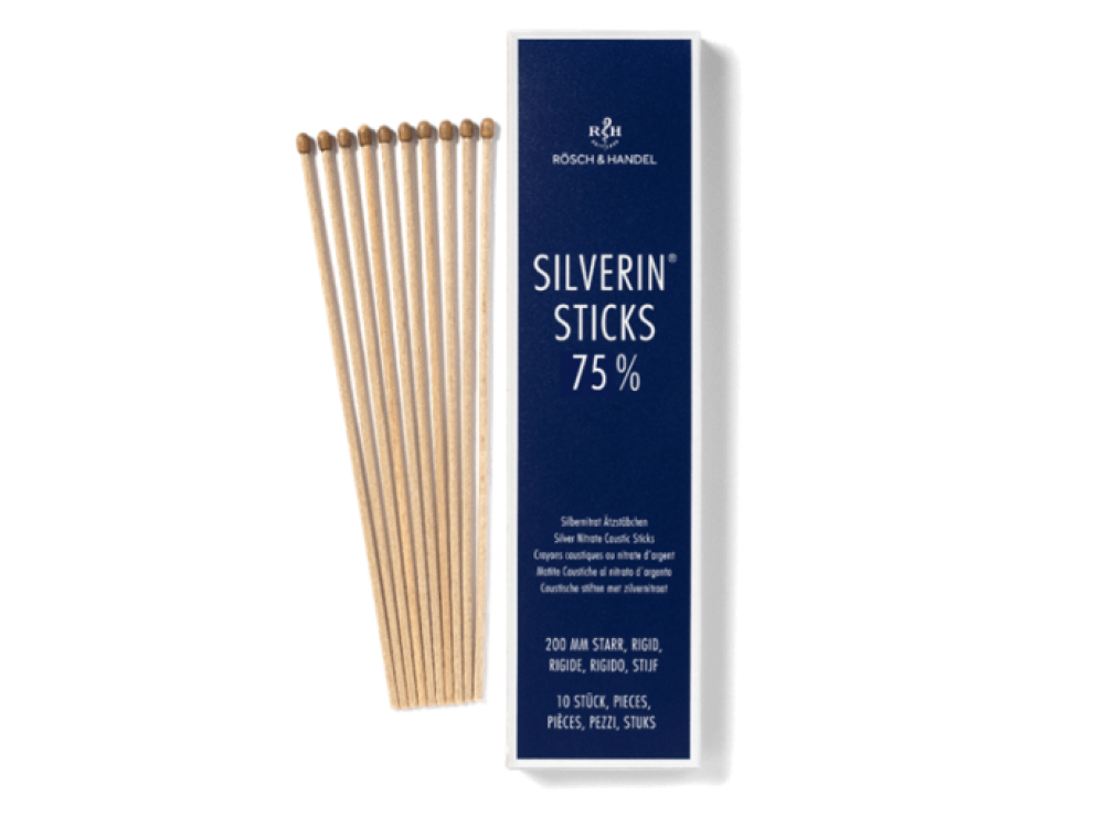 Silver Nitrate Sticks 20cm - Silverin sticks (10 pcs)