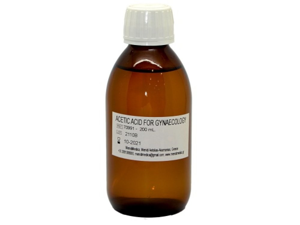 Acetic acid solution 5% (200ml)
