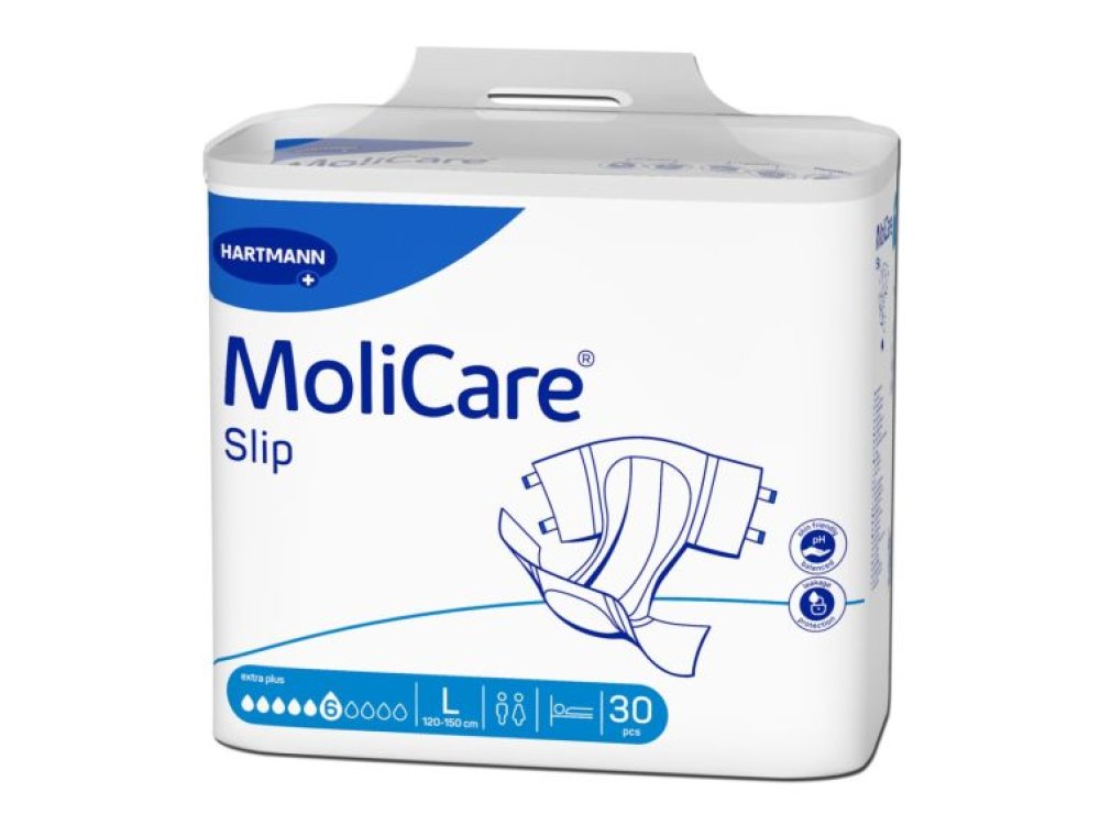 MoliCare® Flash Slip extra plus day diapers, 6 drops