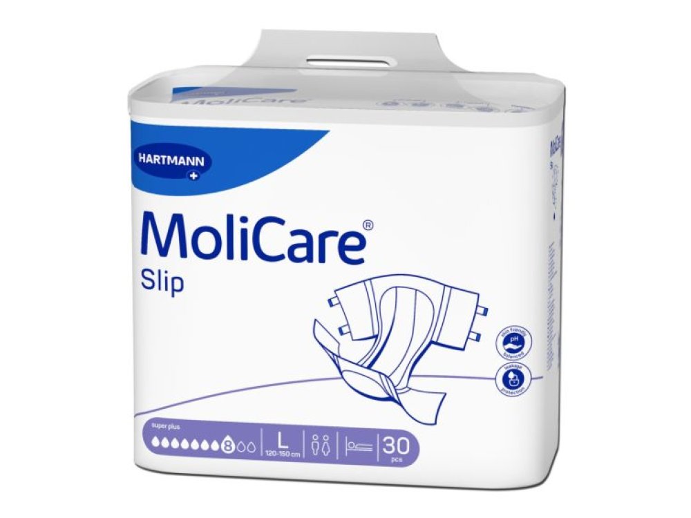 MoliCare® Flash Slip super plus night diapers, 8 drops