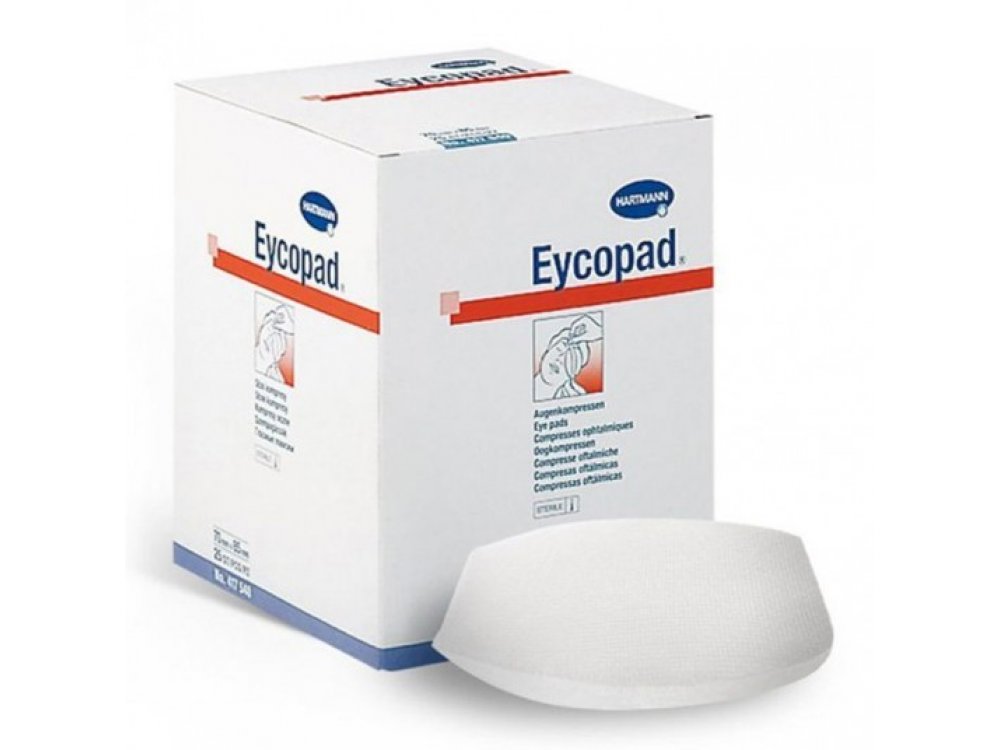 Οφθαλμικά επιθέματα Eycopad αποστειρωμένα (25τμχ)