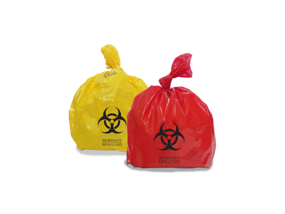 Infectious waste bags