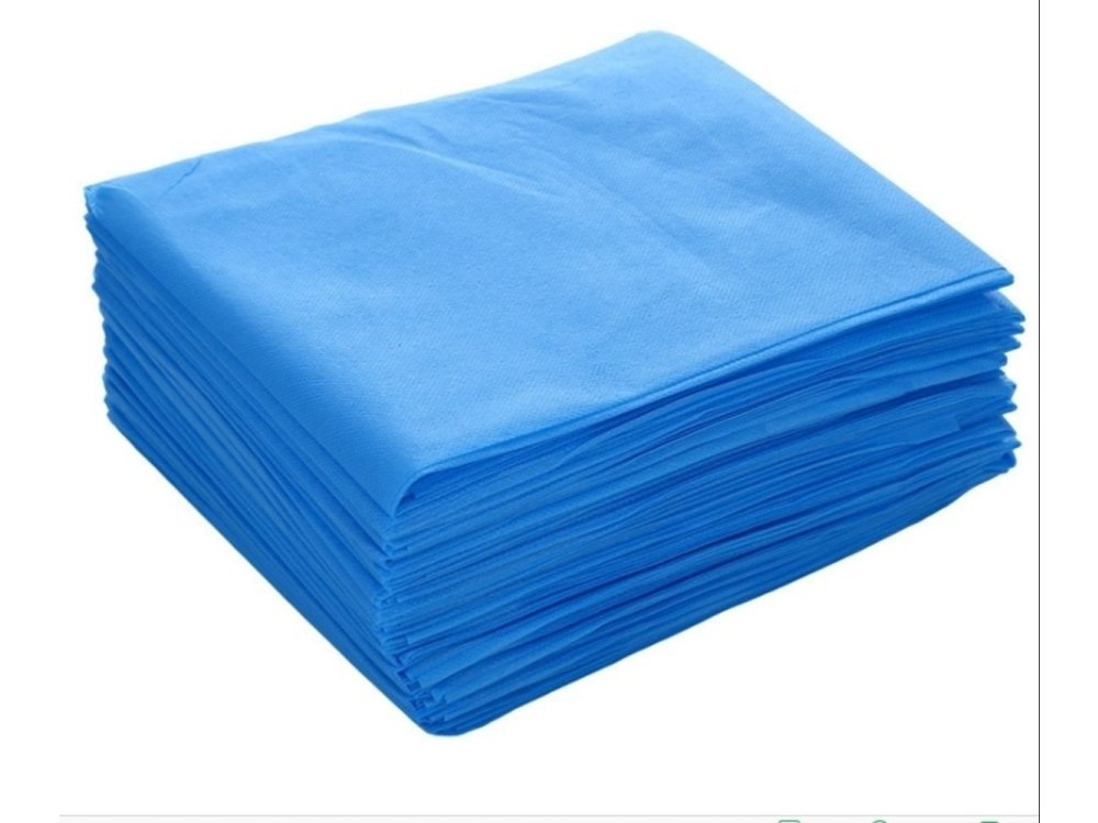 Non-woven disposable mattress pad
