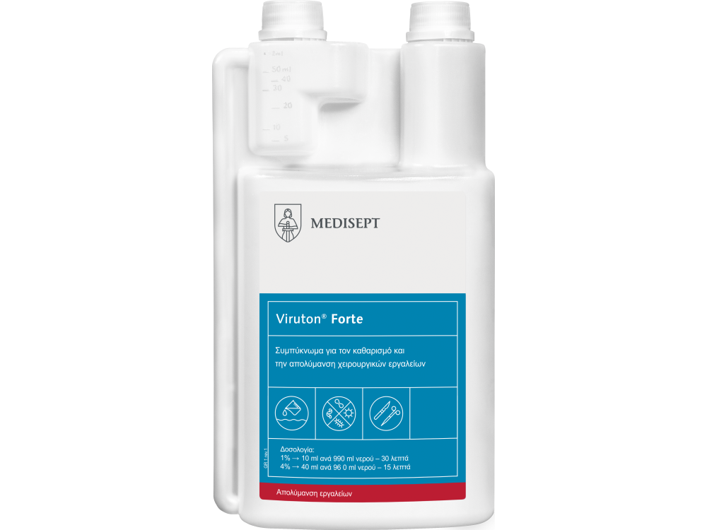 Viruton Forte 1lt concetrated for cleaning and disinfection of surgical instruments
