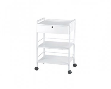 Weelko Metal trolley with shelves and drawers