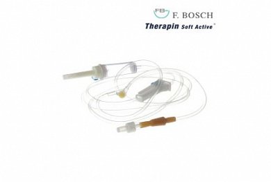 Iv Infusion Set With 2-Way Y-Connector, F. Bosch