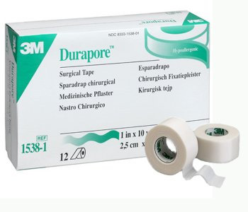 Durapore Hypoallergenic Silk Surgical Tape