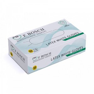 Gloves Powder-Free Latex (100Pcs)