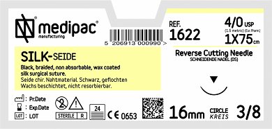 Ράμμα Silk 4/0 Medipac
