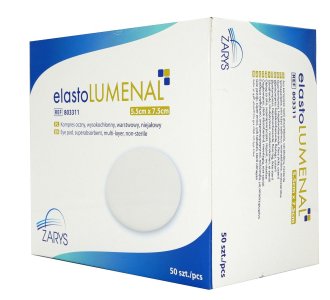 Sterile eye pads elastoLumenal (50 pcs)
