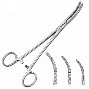 Heaney Curved hysterectomy forceps 19,5cm