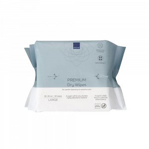 Στεγνά μαντήλια Dry Wipes Premium (50τμχ)
