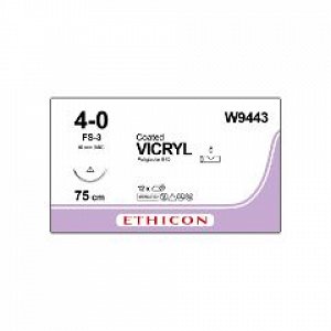 Ράμμα Vicryl 4/0 απορροφήσιμο