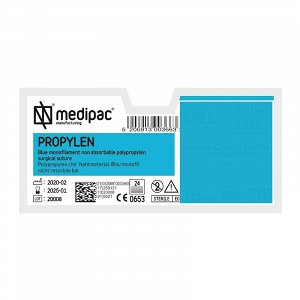 Ράμμα Propylen 3/0 Medipac