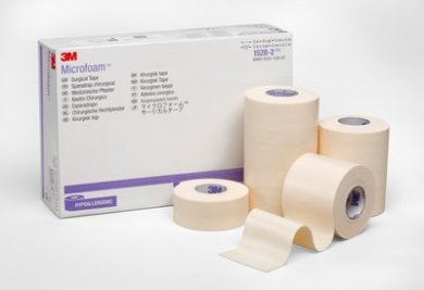Microfoam Adhesive Hypoallergenic Surgical Tape 2.5cm