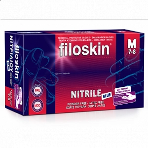 Nitril Gloves Powder-Free Filoskin Small (100Units)