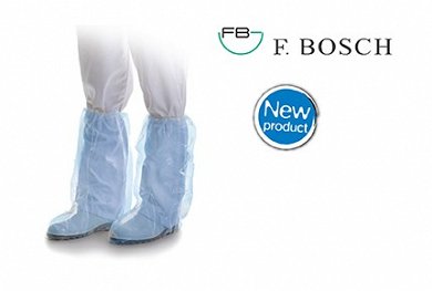 Disposable Blue Overshoe Boot Covers (50 Pcs)