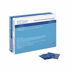 Προφυλακτικά υπερήχων με λιπαντικό Softcare (144τμχ)