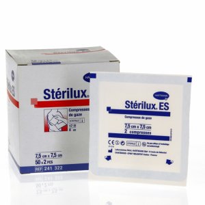Γάζες Sterilux αποστειρωμένες (25φακ.)