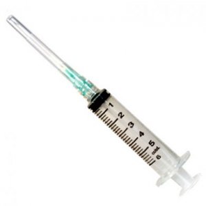 2,5ml Syringe & Needle
