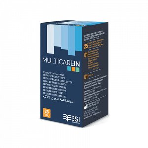 Colest. Test Strips Multicare (25Pcs)