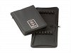 Mini Nylon Vials Zip Bag - Black