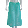 Disposable Green Non-Woven Skirts (10 Pcs)
